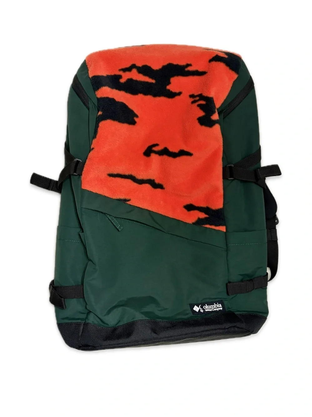 COLUMBIA Falmouth 24L Backpack Men’s Women’s Green Fleece Top Access Laptop